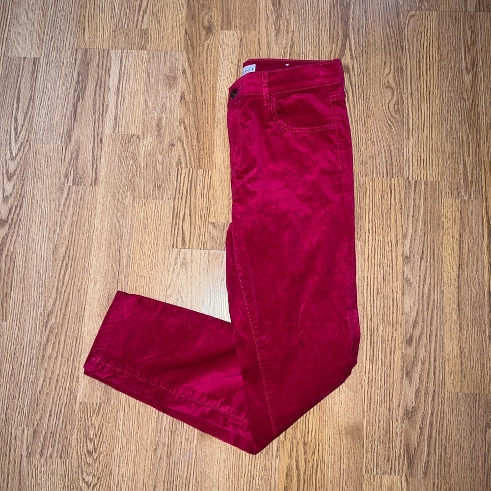 LOFT Velvet Jeans